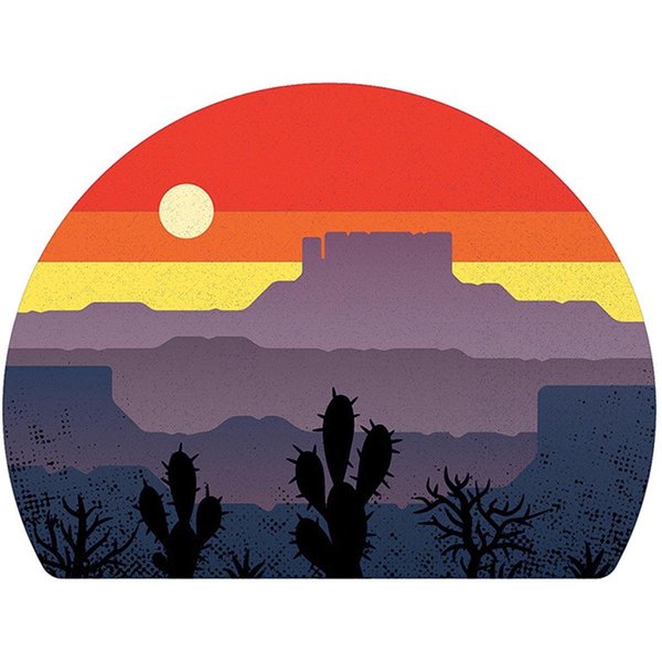 Caridad Desert Layers Sticker CA1808280